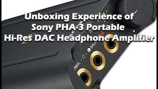 Video thumbnail for The $1000 Sony PHA-3 Portable Amplifier by ThePandaPhotographer