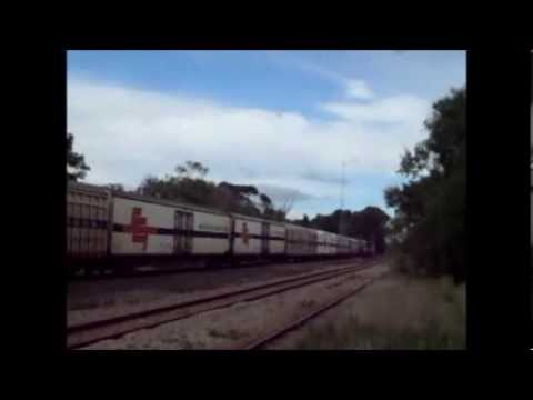 Rail Movements In South Australia's Lower Mid North. 20-7-2011.