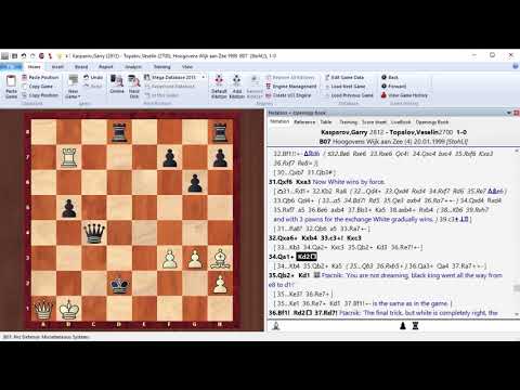 Самая лучшая партия в истории шахмат! Каспаров Топалов, 1999 год