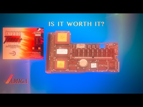 Is it enough? Amiga 1200 and GVP1230+ Benchmarked!