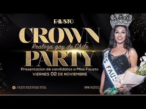 Crown Party - MISS FAUSTO 2019 - GayDatos.com
