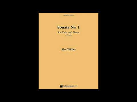 Wilder Sonata No.1 1st Mov (A=442) "Karaoke - Accompaniment"