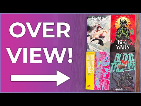 New Image Books | Napalm Lullaby | Bug Wars Book One: Lost in the Yard  | Olympos: Nullhunte