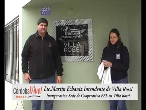 La Cooperativa FEL inauguró su sede en Villa Rossi | Córdoba Vive