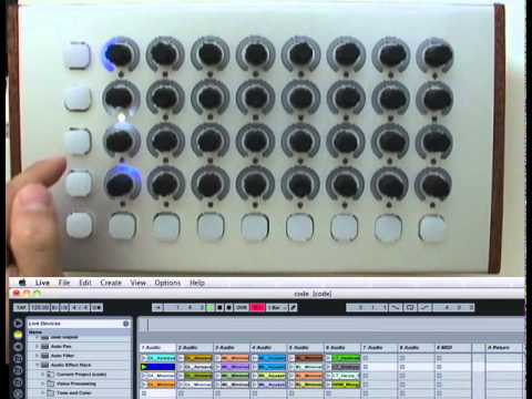 The Code MIDI controller: Ableton preview
