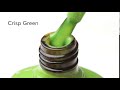 CND Shellac gel-varnish, Crisp Green (light green, enamel), 7.3 ml