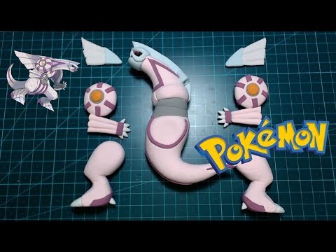 Pokémon Clay art - Palkia Water/Dragon Legendary Pokémon