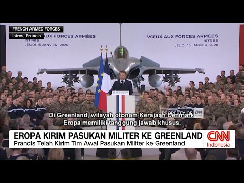 Eropa Kirim Pasukan Militer ke Greenland