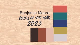 2023 Paint Colors Benjamin Moore Color of the Year 2023 & Color Trends