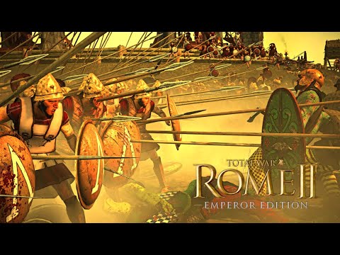 WHAT CAN STOP SPARTA? ELEPHANTS! - Rome 2 Total War Multiplayer Siege