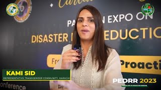MS. KAMI SID (REPRESENTATIVE) from TRANSGENDER COMMUNITY, KARACHI