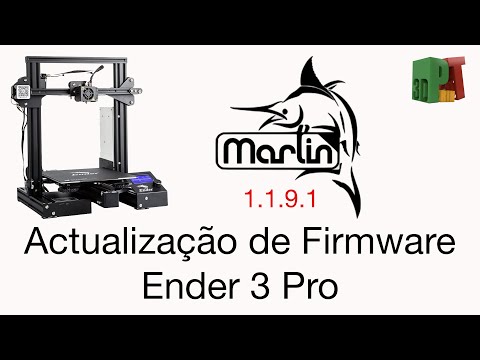 Actualização de firmware Ender 3/Ender 3 Pro Stock