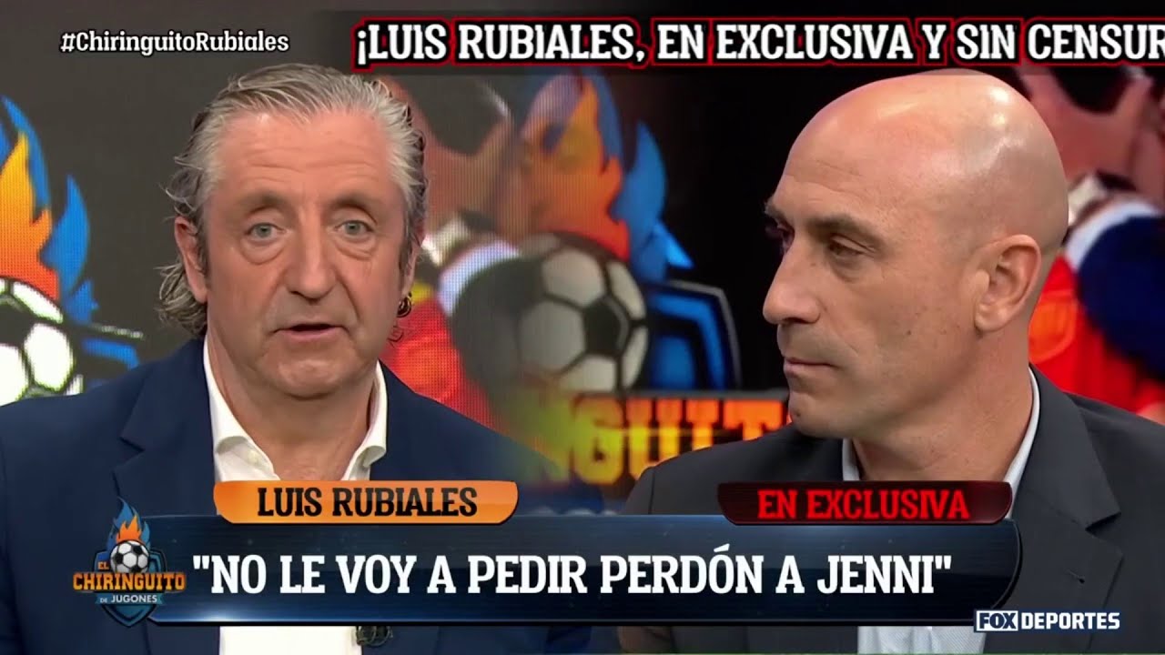 "Yo no le puedo pedir perdón", Luis Rubiales mantiene su versión del incidente | El Chiringuito