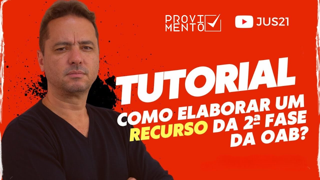 Tutorial: como elaborar um recurso da 2ª fase da OAB