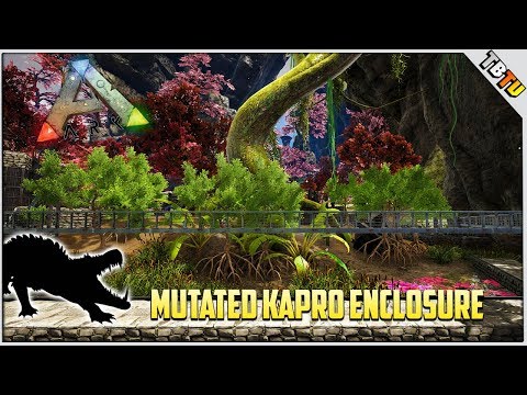 FULLY MUTATED KAPROSUCHUS ZOO ENCLOSURE! Ark Survival Evolved Mutation Zoo S2E
