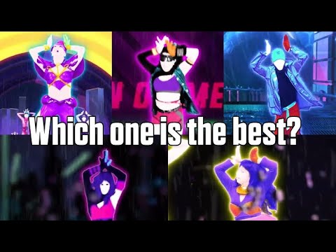 Just Dance Comparison - Rain on me [REDOO VS JAY VS JUST DANCE VS JAMAA VS T.DANCE]