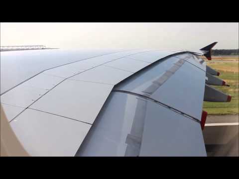 Singapore airlines A380 departure from Frankfurt am Main (FRA) to New York JFK