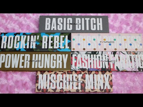 MAC Girls Palettes | ALL SIX | Personality Palettes | Review + Tutorials Video