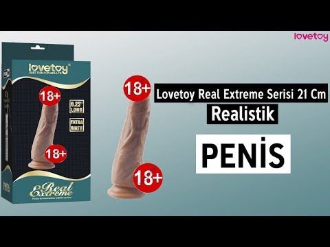 Lovetoy Real Extreme Serisi 21 cm Realistik Penis