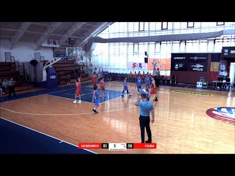 Turneul Final CN U13M: Leii Bucuresti - CSA Steaua Bucuresti