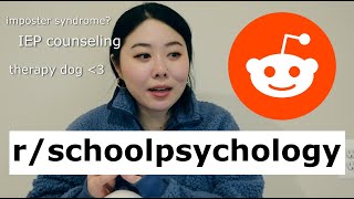 School psychologist reacts to school psych reddit posts!
