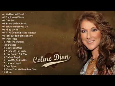 The Best Songs Of Celine Dion | Celine Dion Greatest Hits Playlist