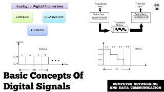 Basic Concepts About Digital Signals | Computer Networking And Data Communication