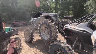 Memorial mud ride at Sabine ATV Park