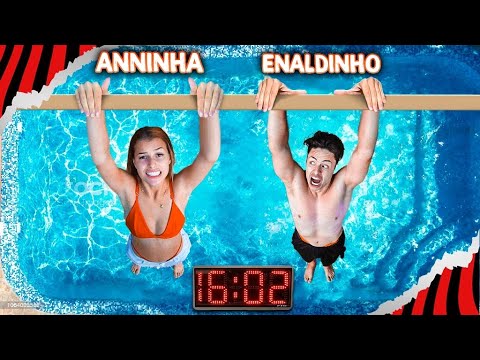 QUEM CAIR NA PISCINA PRIMEIRO PERDE, PARTE 2! (MENINOS X MENINAS)