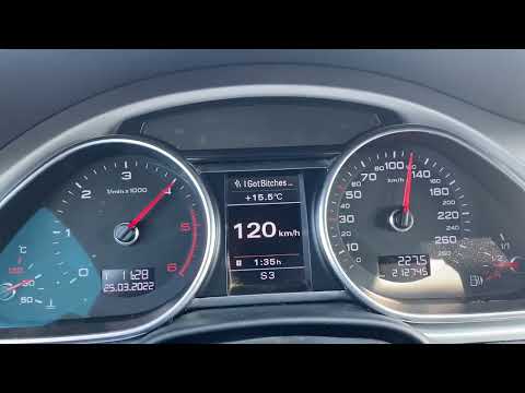 Audi Q7 4L 4,2TDI V8 Biturbo Stage 1 390PS 880NM 0-150kmh