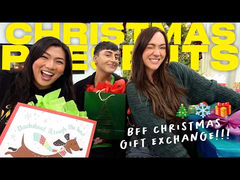 BFF GIFT EXCHANGE!! Opening Christmas Presents w/ Remi and Oli!! ☃️🎄🎁 Vlogmas Day 20 + 21