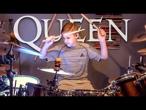 BOHEMIAN RHAPSODY - QUEEN (11 year old drummer)