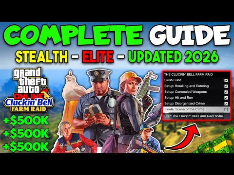 *UPDATED 2026* GTA 5 Online SOLO Clucking Bell Heist Guide (Stealth + Elite)