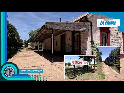 🚇F.C.D.F.S. | Estación Quemú Quemú - La Pampa ⭕ Modo RELAX [image & sound] [4K] [ARG]