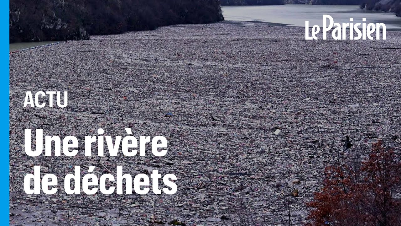 En Bosnie-Herzégovine, cette rivière de déchets causée par les décharges illégales des Balkans
