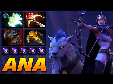 ana Mirana Right Click Ownage - Dota 2 Pro Gameplay [Watch & Learn]