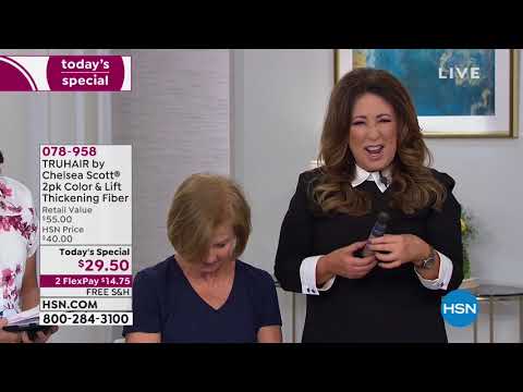 TRUHAIR von Chelsea Scott Black Color Lift Thickening F...