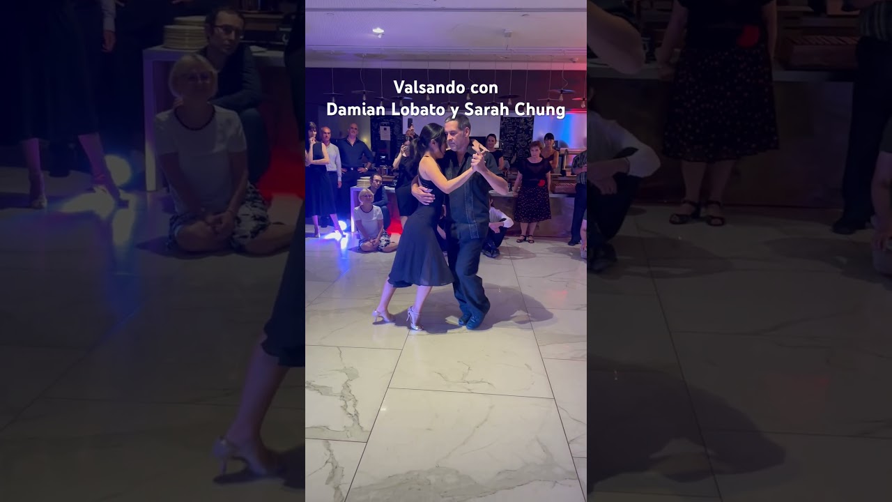 Video thumbnail for Damian Lobato y Sarah Chung in Bucharest, Romania @TangoTangent  #tango #dance #tangoargentino