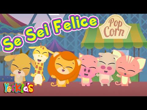 Se Sei Felice - Canzoni per Bambini di YesKids con i Doodles