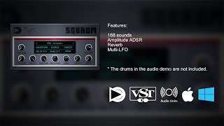 Video thumbnail for SQ8ROM 64-bit VST/AU plugin instrument for Windows and macOS by SampleScience