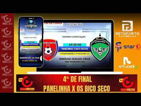 PANELINHA 06 X 03 OS BICO SECO | CAMPEONATO BETSPORTS BR - NINA RODRIGUES | QUARTA DE FINAL
