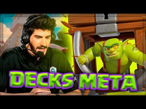 OS DECKS MAIS META DO COMPETITIVO DO CLASH ROYALE!