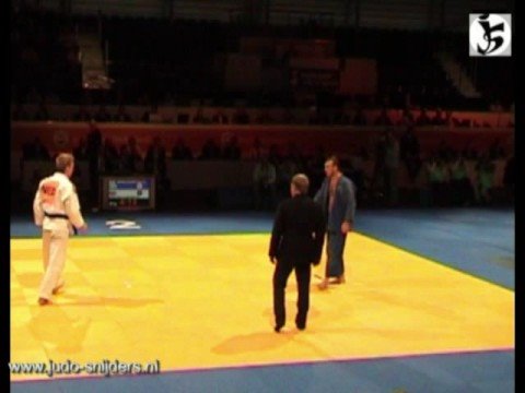 Judo Rotterdam 2008 Shinjkashvili (GEO) - vd Berg (NED) [-90kg]