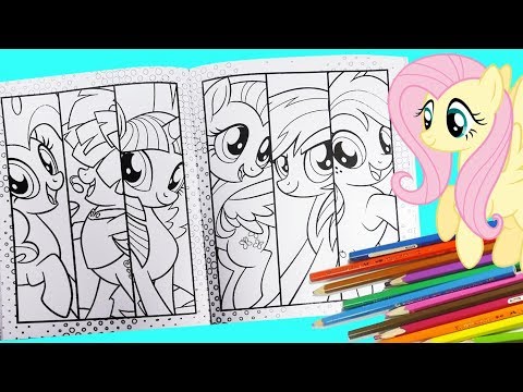My little pony coloring page for kids MLP movie children’s colouring
