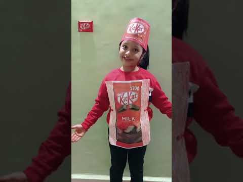 chocolate 🍫 Day speech.                              Arfa as Kit Kat