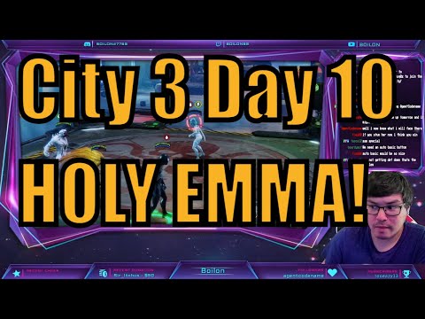 DD4 City 3 (Node 12) Day 10 - EMMA FROST NIGHTMARE! Marvel Strike Force
