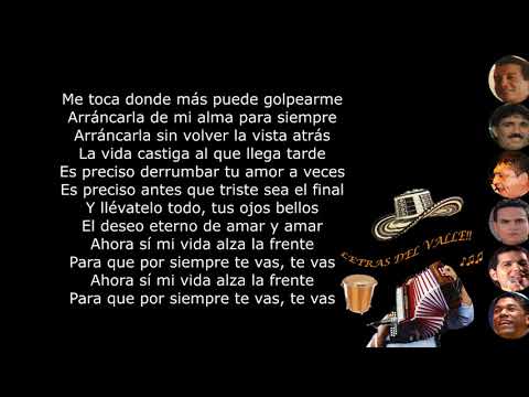 AHORA SÍ - Los Zuletas (Letra)