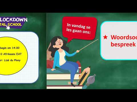 Grade 10 - Afrikaans FAL | 13 July 2020 | Woordsoorte bespreek en behandel