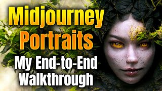 Midjourney Portraits - My End-to-End Walkthrough