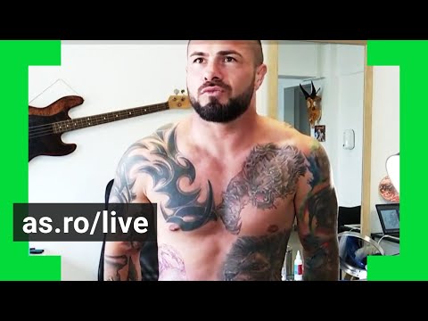 Tancul Alin Chirilă vrea să devină cel mai tatuat luptător!